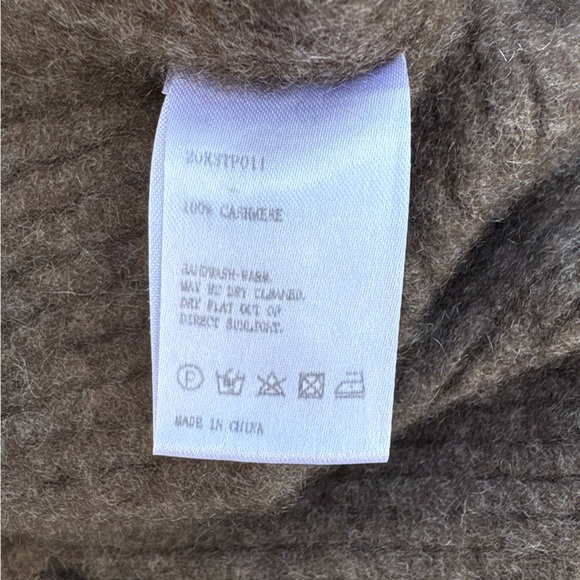 Nap Loungewear 100% Cashmere Rib-Knit Crew Neck Pullover Sweater, Retail $359 - Picture 16 of 16